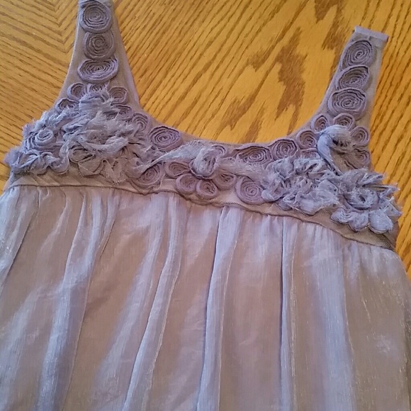 Sam & Max Light Purple Floral Mini Dress - Picture 2 of 3